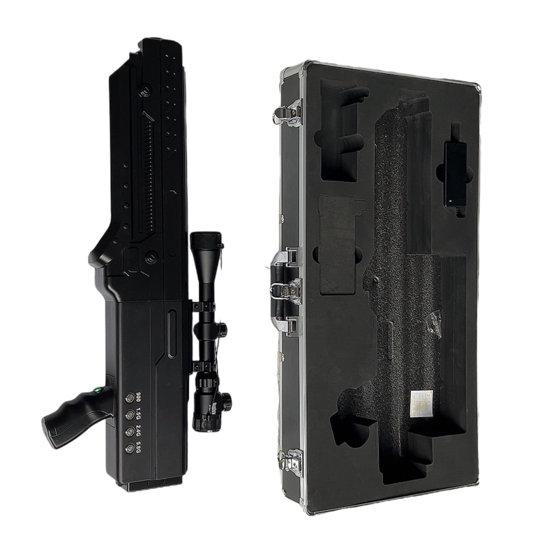  策勒手持便携式枪型低空防御反制四通道A型