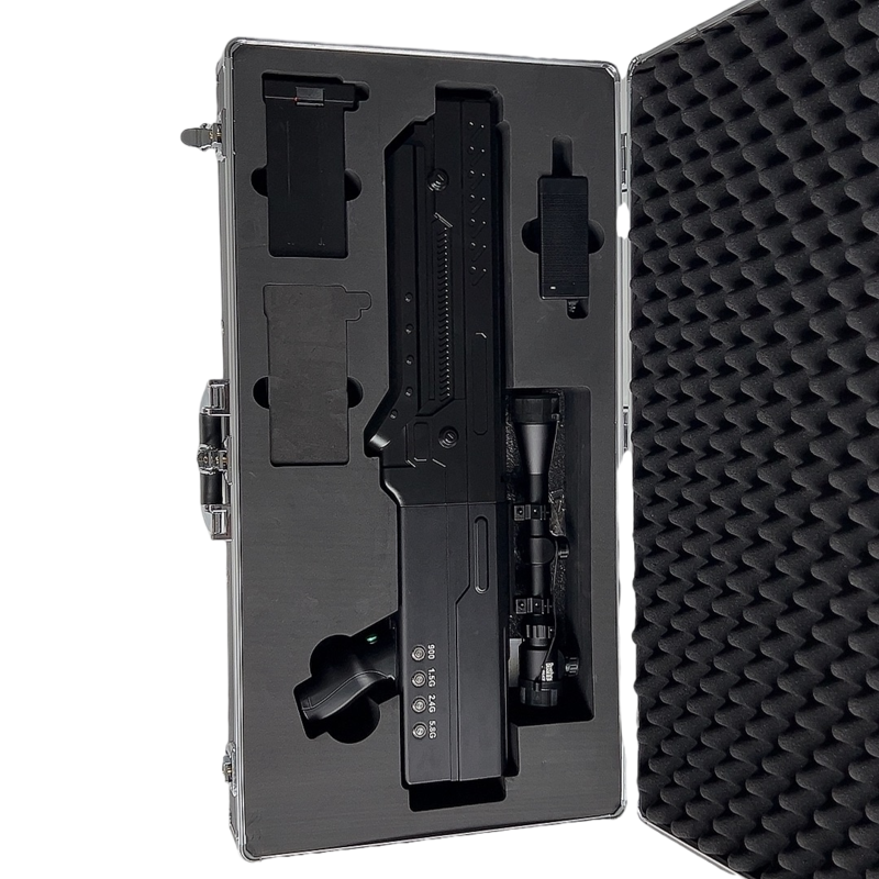  策勒手持便携式枪型低空防御反制四通道B型