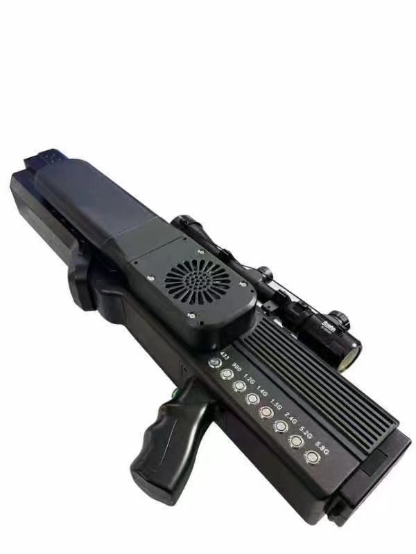  策勒手持便携式枪型低空防御反制八通道